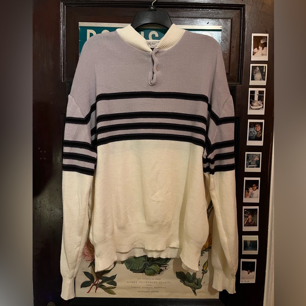 vintage men’s pullover size 3x